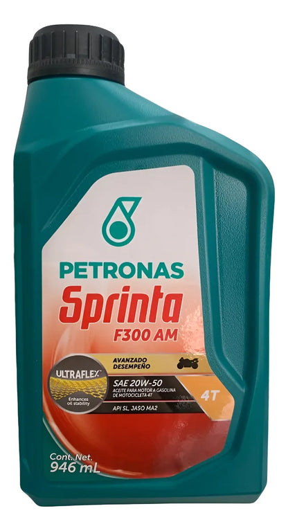 Petronas Sprinta 20w-50 2l Mineral Moto 2 Litros